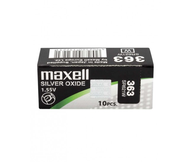 Baterie ceas Maxell SR621W V363 1.55V oxid de argint 1buc