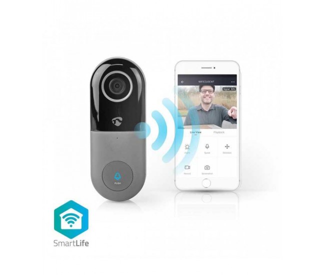 Sonerie Smart Video Wi-Fi HD 720p Nedis