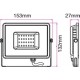 Reflector LED SMD 20W 1600lm 4000K IP65 alb cip SAMSUNG V-TAC