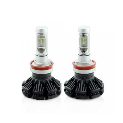 Set becuri LED H11 400lm 6000K 12-24V 2buc Carguard