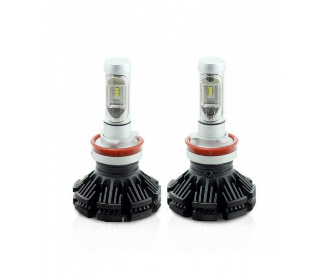 Set becuri LED H11 400lm 6000K 12-24V 2buc Carguard