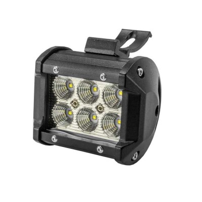 Proiector LED Auto Off Road 18W 6SMD 1200lm 97x78x64mm 12-32V CLL009 Carguard