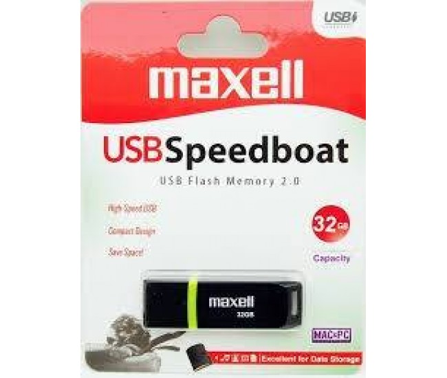 Memorie flash USB Speedboat 32GB Maxell USB2.0