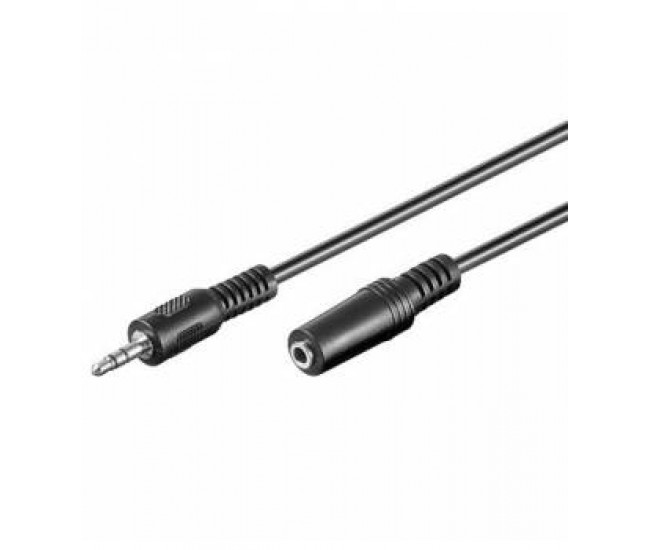 Cablu prelungitor Jack 3.5 mm 3m stereo Goobay