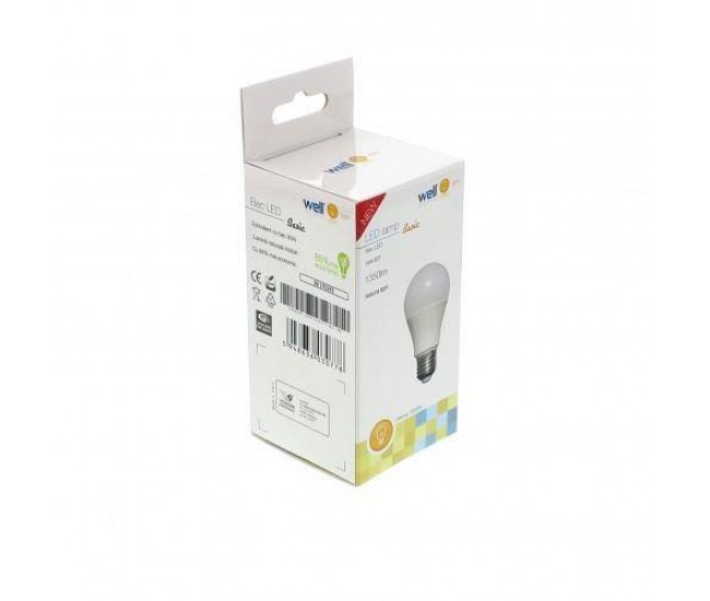 Bec cu led A60 E27 15W 230V lumina naturala Basic Well