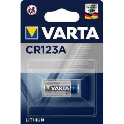 Baterie CR123A Varta lithium 3V 1600mA