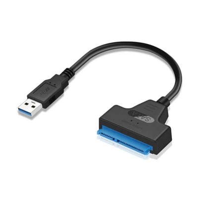 Cablu adaptor convertor USB 3.0 - SATA 22 pini pentru HDD si SSD