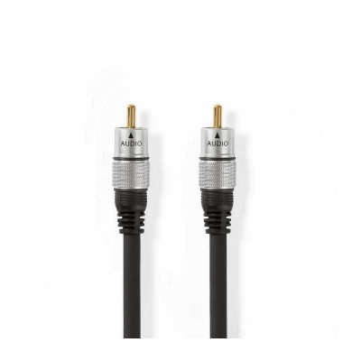 Digital Audio AV Cablu 1x RCA tata - 1x RCA tata 1.5m placat cu aur Nedis