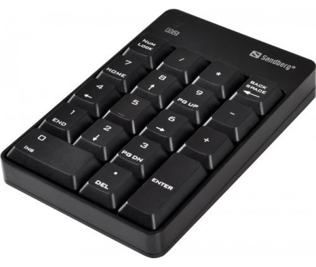 Tastatura numerica wireless Sandberg 630-05 negru