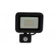 Proiector LED cu senzor 20W 1600lm IP44 4000K negru Well