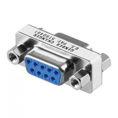 Adaptor prelungire RS232 serial DB9 mama-mama Goobay