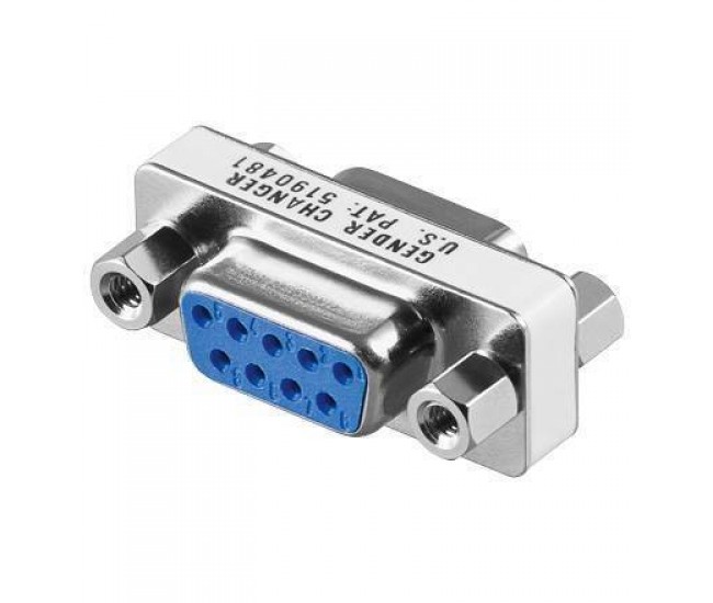 Adaptor prelungire RS232 serial DB9 mama-mama Goobay