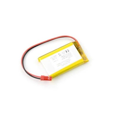 Acumulator Lithium Poliymer 14160 1400mAh 1S 3.7V fir cu conector JST-BEC 54x34x7mm AKYGA Battery