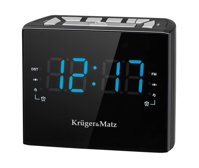 Radio FM cu ceas desteptator Kruger&Matz KM0821 Afisaj LED