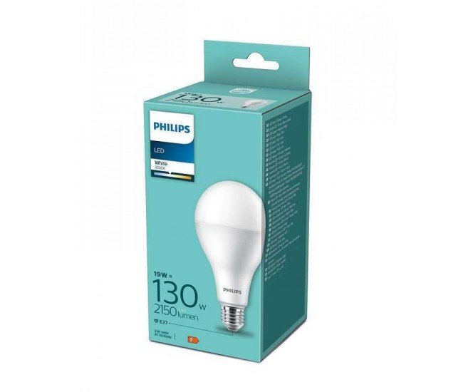 Bec LED Philips E27 A80 19W (130W) 2150lm lumina calda 3000K 929002004096