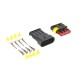 Conector SUPERSEAL 1.5mm 4x mama+tata IP67 ermetic ZLA0878