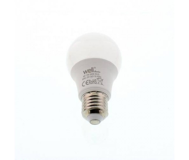 Bec LED A60 E27 10W 720lm 230V lumina calda Basic Well