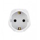 Adaptor priza EU SCHUKO - priza UK 13A cu pamantare pentru calatorii