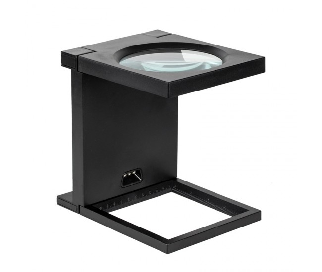 Stand cu lupa 108mm 2.5D 3x LED