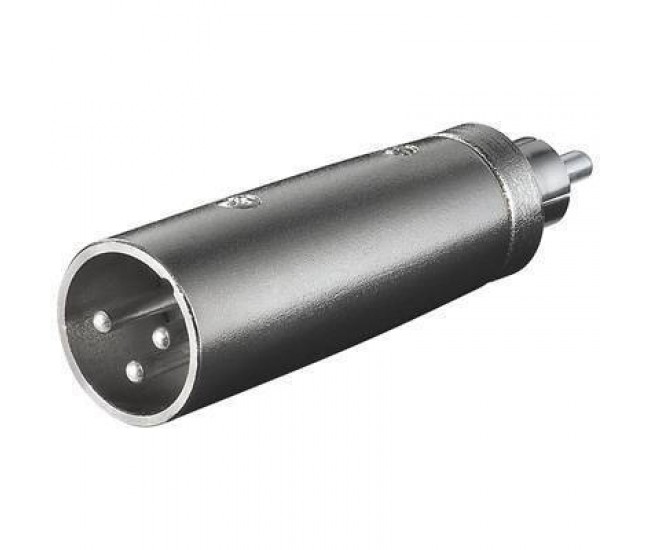 Adaptor XLR la RCA tata Goobay