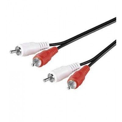 Cablu 2x RCA 1.5m ecranat cupru Goobay