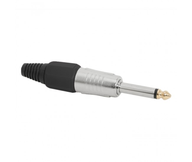 Mufa JACK executie ranforsat mono 6.3 mm tata