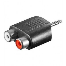 Adaptor Jack 3.5 mm stereo la 2x RCA mama Goobay