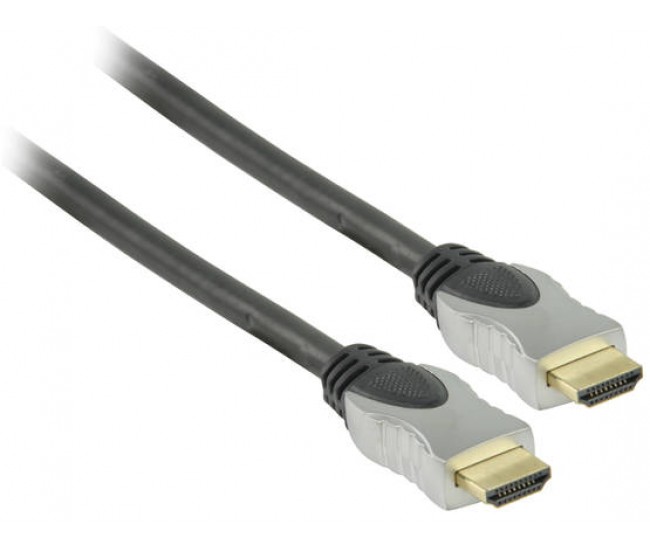 Cablu HDMI tata - HDMI tata High Speed cu Ethernet 3m HQ