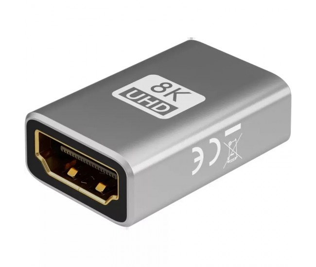 Adaptor HDMI 8K/60Hz 4K/120Hz  cuplaj mama-mama Goobay 72008