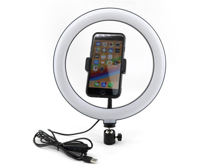 Suport telefon cu lumina LED 12 INCH circular