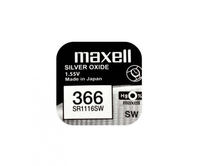 Baterie ceas Maxell SR1116SW V366 S35 1.55V oxid de argint 1buc