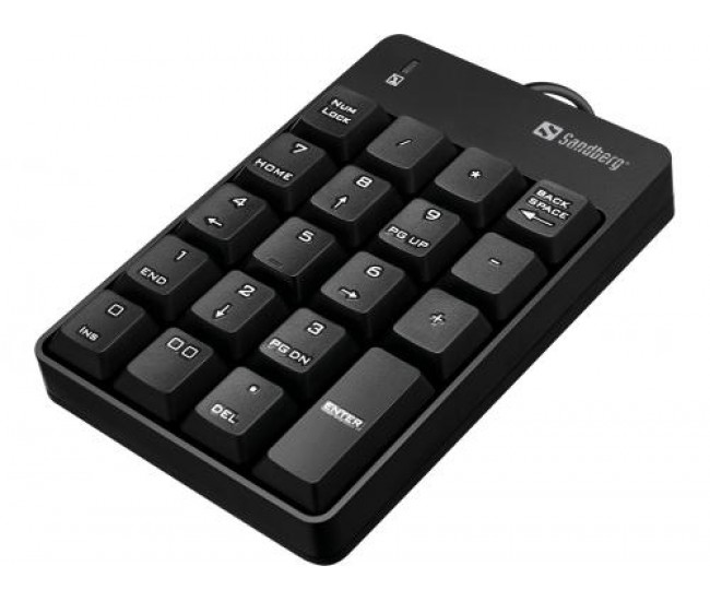 Tastatura numerica Sandberg 630-07 USB 2.0 negru