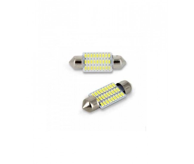 LED Sofit Plafoniera numar 36mm 12V 1.5W 189lm set 2buc CLD023 Carguard