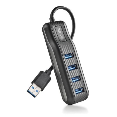 Hub USB 3.0 NGS Port 3.0 4 porturi negru