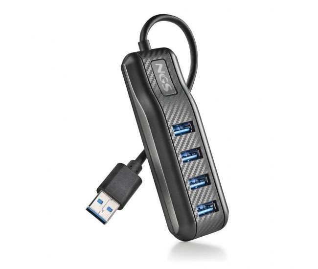 Hub USB 3.0 NGS Port 3.0 4 porturi negru