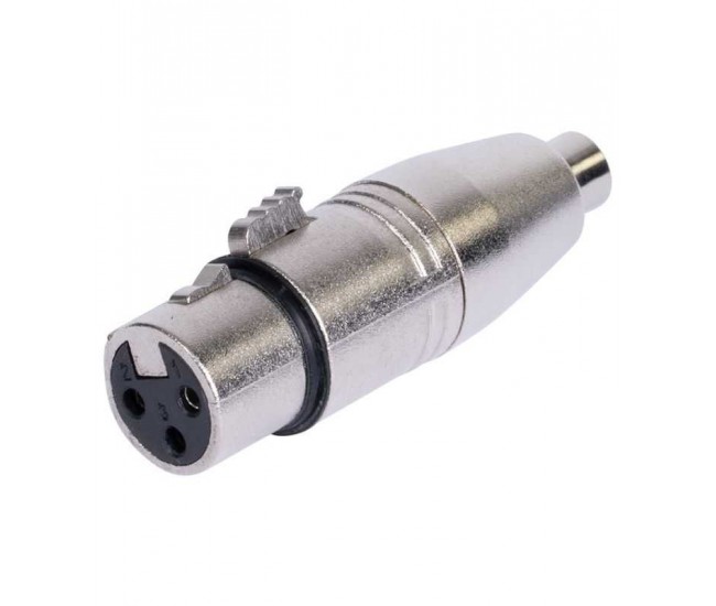 Adaptor audio mono tata XLR - mama RCA BST 18-5578