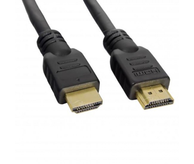 Cablu HDMI cu ethernet tata - tata aurit 20m WELL