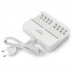 Incarcator Eneloop pro Panasonic SMART 8 CHARGER 8x AA R6 sau 8x AAA R3 NiMH BQ-CC63E