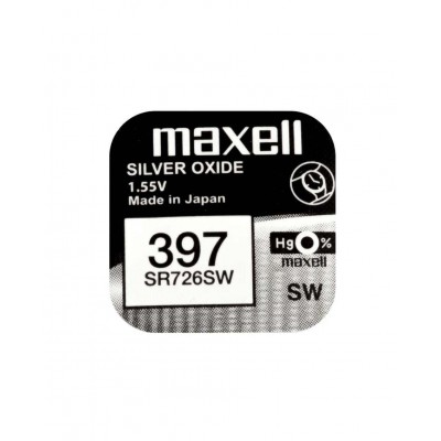 Baterie ceas Maxell SR726SW V397 SR59 1.55V oxid de argint 1buc