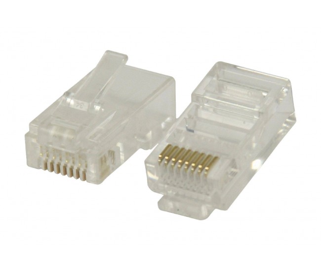 Mufe CAT6 UTP RJ45 SOLID PVC transparent 5buc VALUELINE