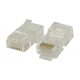 Mufe CAT6 UTP RJ45 SOLID PVC transparent 5buc VALUELINE