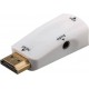 Adaptor HDMI tata - VGA mama 3.5 mm jack Goobay