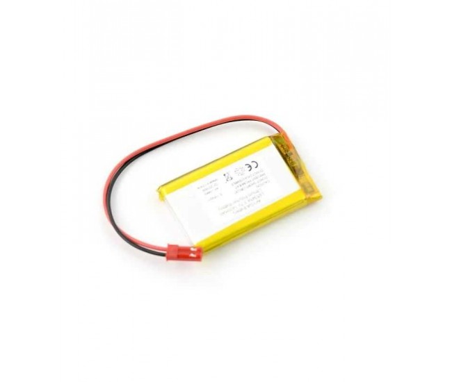 Acumulator Lithium Poliymer 14160 1400mAh 1S 3.7V fir cu conector JST-BEC 54x34x7mm AKYGA Battery