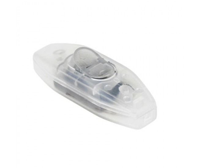 Intrerupator ON-OFF pe fir 2.5A 250V transparent cu retinere