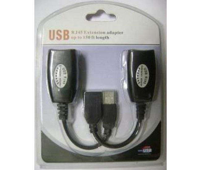 Adaptor prelungitor USB la CAT5 EXTENDER max. 40m USB2-EXT-ETH-40M