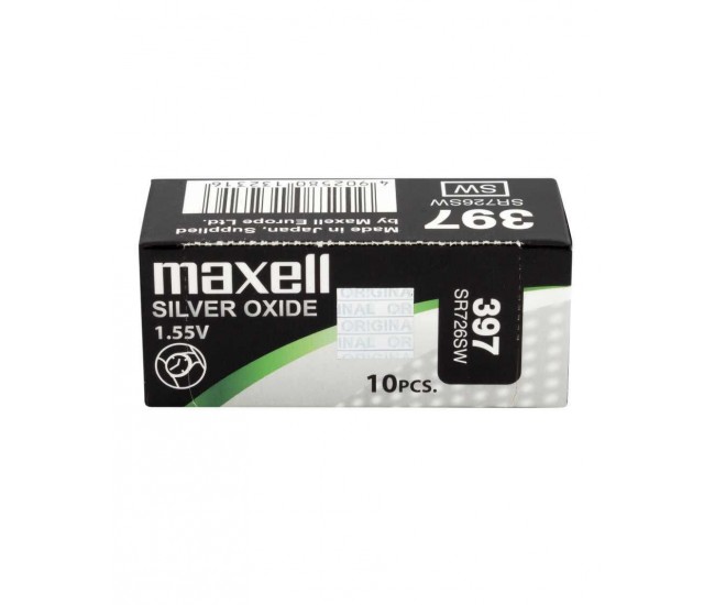 Baterie ceas Maxell SR726SW V397 SR59 1.55V oxid de argint 1buc