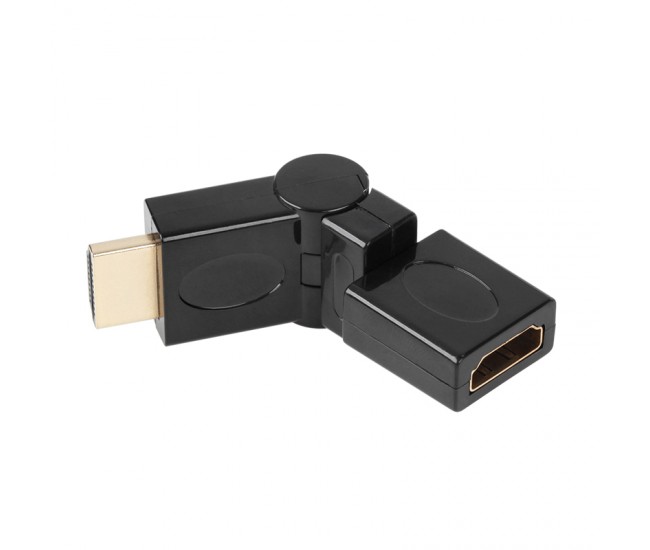 Adaptor HDMI cu rotire tata-mama