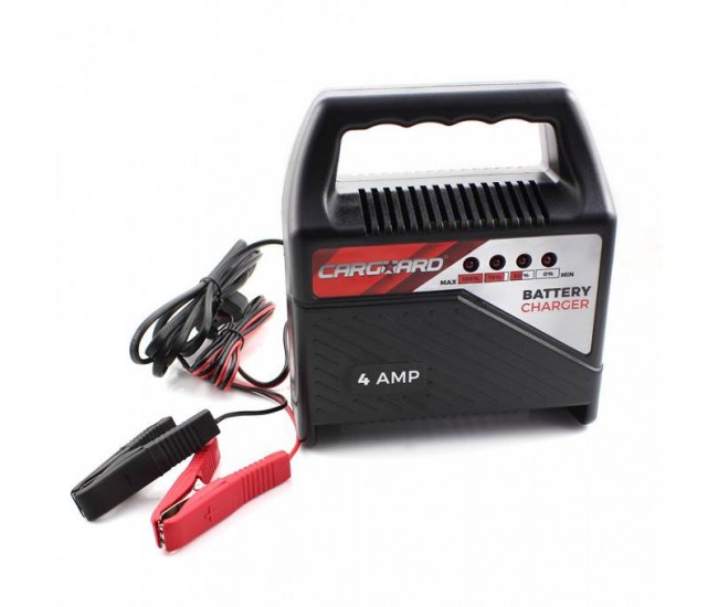 Incarcator baterie auto 12V 4A Redresor incarcare 1.2-75Ah Carguard