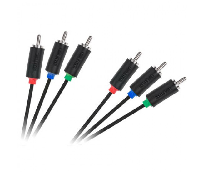 Cablu audio 3x RCA 1.8m Cabletech