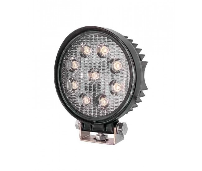 Proiector LED Auto Off Road 27W 9SMD 2000lm 127.5x115x55mm 12-32V CLL010 Carguard